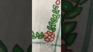 #rumaal #handmade #diy #homemade#fish #flowerborderdesigns #students #myowncreation #panting #shorts