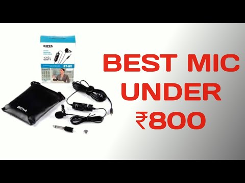 Best mic under 1000 for youtube | Cheapest wireless mic for youtube videos