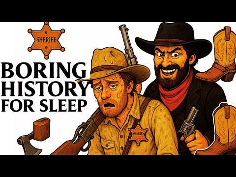 Boring History For Sleep |  Why it SUCKED to be a Sheriff in the Wild West
