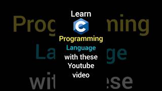 Learn C Programming #cprogramming #learnc #coding #prpgramminglanguage #beginner