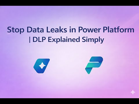 Power Platform DLP Made Easy | Data Loss Prevention Explained