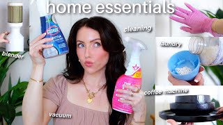 my home essentials! ✨ favorites I use every single day (cleaning, laundry, appliances...)