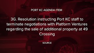 Port KC agenda details developer's plan to sell Kansas City warehouse to ICE