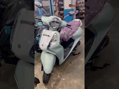 FASCINO 125 2025 NEW LIGHT GREEN 🔥 #yamaha #fascino125 #automobile