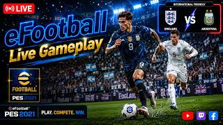إنجلترا ضد الأرجنتين بث مباشر England vs Argentina live | محاكات لعبة فيديو eFootball™ video game