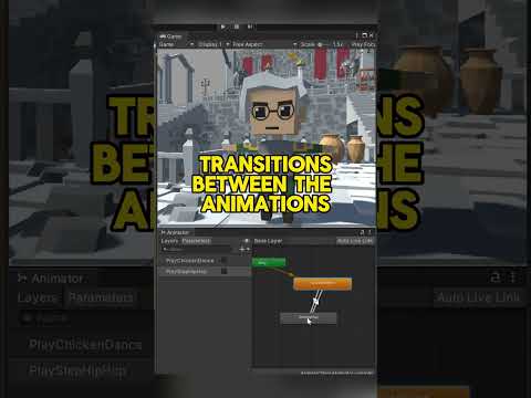 Simple Animation Switching in Unity with Animator and Scripts