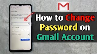 Gmail Password Change || How to change gmail account password || Gmail Account Password Change