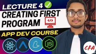 L4- CREATING FIRST CODE || FREE APP DEV COURSE