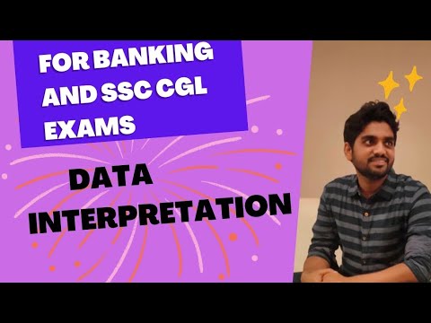 DATA INTERPRETATION ( DI For BANK PO EXAMS AND SSC EXAMS)