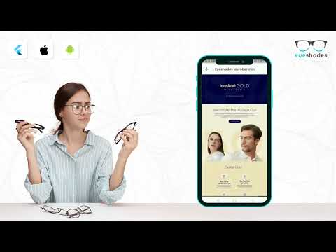 EyeShades - Lenskart Clone Flutter App UI KIt