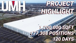 One Million+ Square Feet of Racking from UMH
