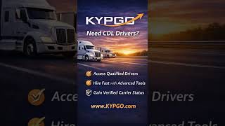 www.KYPGO.com is a digital hub built to help trucking companies find qualified CDL drivers faster