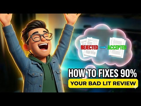 How To Fixes 90% of Bad Lit Reviews With These Changes
