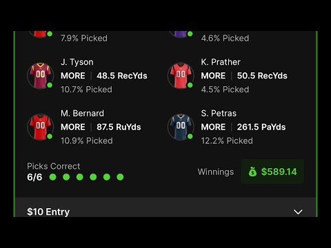 10/12 CFB PICKS | DRAFTKINGS PICK6