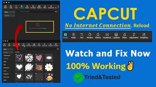 Fix CapCut No Internet Connection Error | 100% Working Solution for MacBooks (2025)