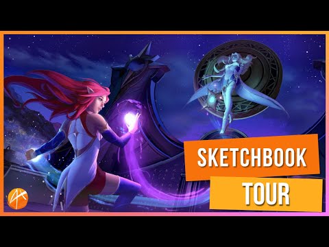 Digital Sketchbook Tour - 3 Full Years, from Zero to Professional!
