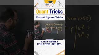 Quant Tricks - Fastest Square Tricks #quanttricks #maths