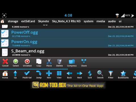 how to change the touch sound on any android phone (root required)