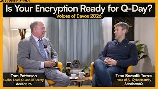 How Quantum Computing Is Forcing a Global Security Shift | Voices of Davos 2026 |Tom Patterson