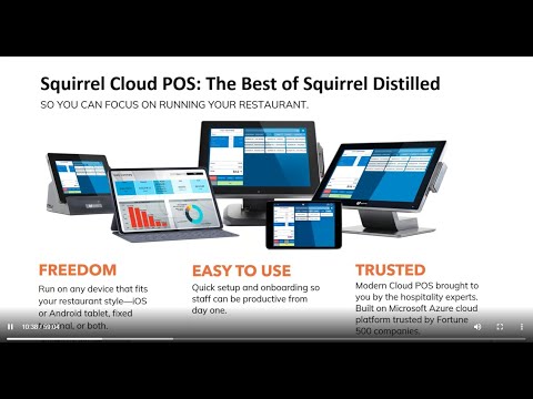 Webinar: Introducing Squirrel Cloud POS