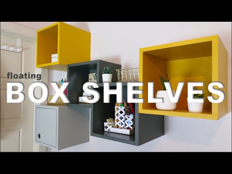 Making Floating Wall Shelves From One Sheet of Plywood