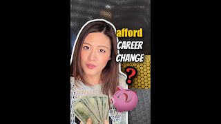How to save money for a career change #shorts