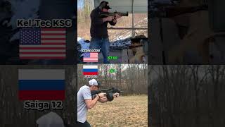 US vs Russian Shotgun 🔥 Full Magazine Firing Cost Comparison #military
