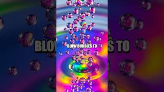 Bubble Art and Surface Tension: A Colorful Home Lab