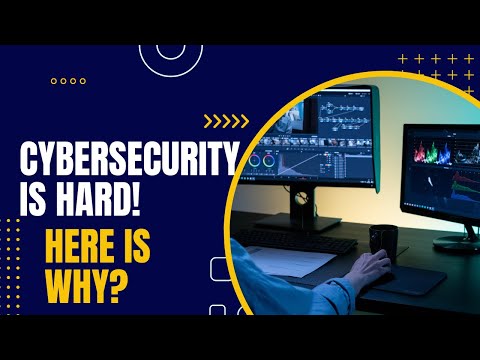 CYBERSECURITY IS HARD! HERE IS WHY? 🔴🔴🔴🔴✔ #trending #cybersecurity