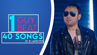 40 songs in 5+minutes|1beat 1guy|Sanchit jain |Mashup|Romantic songs |Bollywood mashup|love mashup