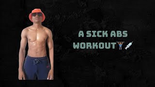 A Quick Abs Workout At Home 🏡