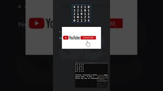 Python Pattern Program [Number Pattern] #shorts #python #patternshorts #pattern