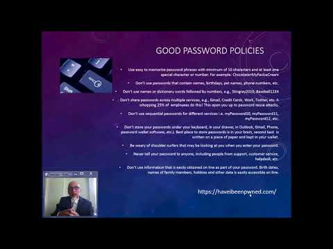Cyber Security Awareness & Prevention Training Part 2 - Security Policies