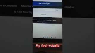 My first website myfirstwebsite #googlewebsite