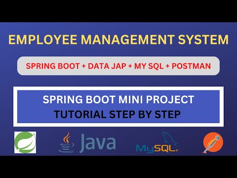 Spring Boot Project | Employee Management System | Spring Boot Crud | In Hindi