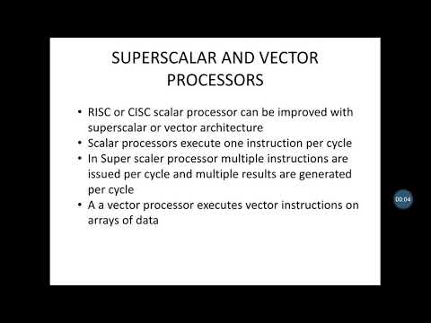 module 2 -superscalar and vector machine
