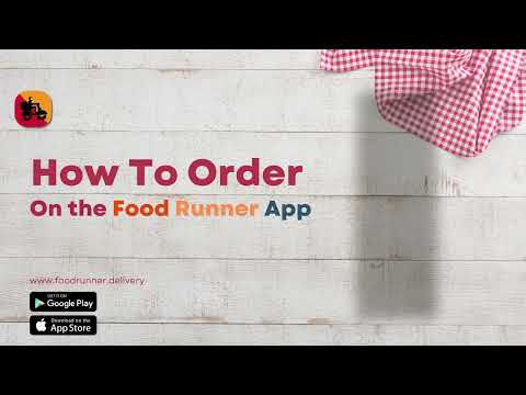 How to order on the Food Runner UG App