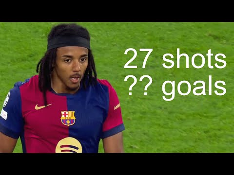 I found Jules Koundé's crazy long shot attempts...