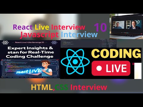React js Live Interview 10 Mastering Core Concepts and Advanced JS Questions