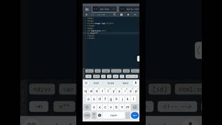 HTML Anchor tag in mobile phone #htmltutorial #webdevtutorial #coding