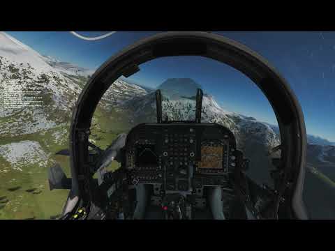Harrier and A-10 flying to TO