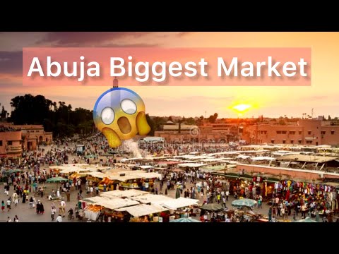 BIGGEST Market in Abuja // Sneak Peak of the Popular Market