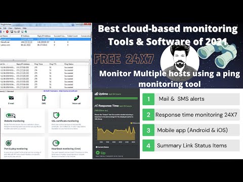 How to monitor multiple ping In Hindi || Monitor All Your Servers & Davies  ( Its Free)