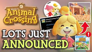 Lots Just Announced for Animal Crossing (October 2025)