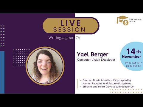 Live Session : QnA on Writing a Good CV