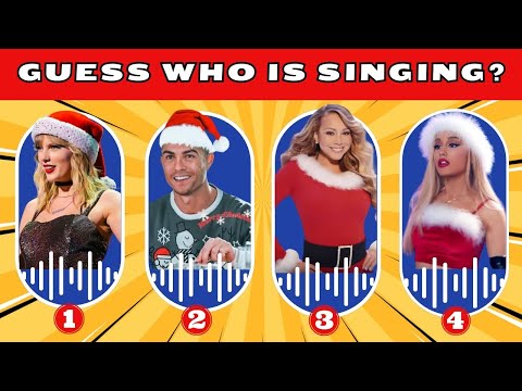 Festive Frolics: Guess Who's Singing? Christmas Edition 🎄🎤