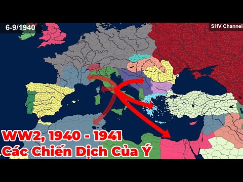 Các Chiến Dịch Của Ý Tại Địa Trung Hải (Italy's Campaign Around Mediterranean Sea), WW2, 1940 - 1941