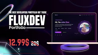 FLUXDEV – The Ultimate Next-Gen Portfolio Template