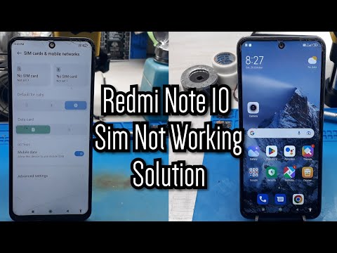 Redmi Note 10 Sim Card Not Working 1000% Solve Camera Audio Mic Touch @androidsolutions4792