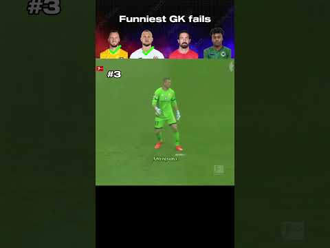 funniest goal keeper fails pt.1 #football #funny #moments